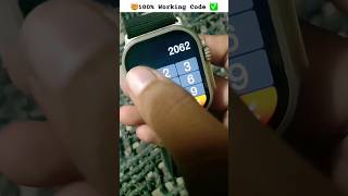 🤯100Working Code✅️Apple Logo Code🍏shorts giveaway smartwatch applelogocode applewatchultra [upl. by Trici]