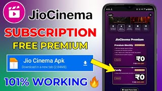 Jio cinema premium free  jio cinema free subscription  jio cinema promo code [upl. by Don479]