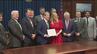 Kemp signs prosecutors commission bill [upl. by Adriell601]