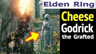 Elden Ring Cheese Godrick the Grafted Fastest Easy Way Guide to Beat First Demigod Multiplayer [upl. by Greenburg]