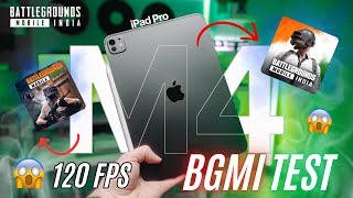 I PAD PRO M4 🔥🔥  120 FPS 😱😱  THE ULTIMATE PERFORMANCE 😳😳  BGMI [upl. by Patrica]