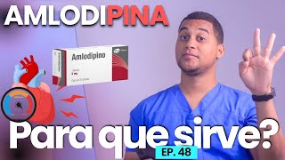 AMLODIPINA PARA QUE SIRVE  3 COSAS [upl. by Gusella23]