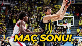 FENERBAHÇE BEKO İLK MAĞLUBİYETİNİ ALDI  FB BEKO MAÇ SONU [upl. by Ainirtak]