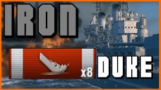 Iron Duke  172k Dmg  8 Frags  AP for life  WOWS [upl. by Galloway]