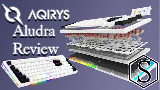 The AQIRYS Aludra  Hotswappable Mech Keyboard Review [upl. by Ardnaik]