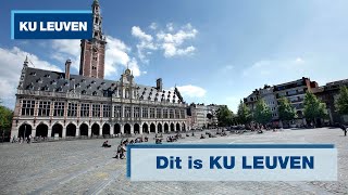 Introductie tot KU Leuven een toonaangevende Europese onderzoeksuniversiteit [upl. by Iggy]