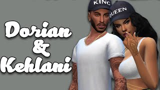 The Sims 4  Create A Couple Collab w Xureila  Dorian amp Kehlani DK4L [upl. by Hobard354]