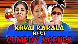 Kovai Sarala Best Comedy Scenes  Best Comedy Scenes  The Return Of Rebel Kanchana Vedalam [upl. by Arick977]