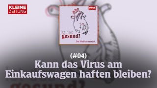 Ist das gesund  Kann das Virus am Einkaufswagen haften bleiben 04 [upl. by Aisatsanna581]