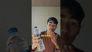 CAN YOU DRINK 500ml OF Water in Just 30 Seconds shorts challenge [upl. by Eidissac]