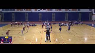 Newton South High School vs Westford Academy High School Mens JV Volleyball [upl. by Milan572]