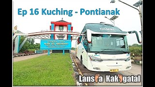 Ep 16 Bye Bye Kuching kembali ke Pontianak roadtripkalimantan [upl. by Gnap685]