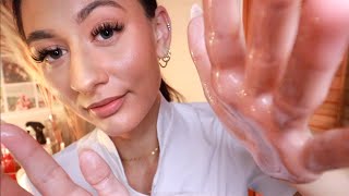 ASMR Aromatherapy Oil Massage Spa Roleplay 🌿✨  soft spoken facial shoulder amp hand massage [upl. by Ettevol]