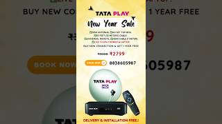 Install today 8838605987 TATA PLAY New Connection Offer Tamil Nadu shorts tataplay tataplaydth [upl. by Kraus]