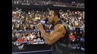 The Rock talkin smack to Booker T [upl. by Walt]