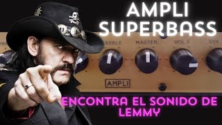 Ampli Super Bass Lemmy [upl. by Aticnemrac]