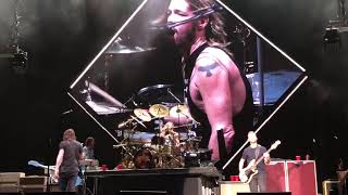 Foo Fighters Nate Mendel intro  Another One Bites the Dust  Noblesville IN 7262018 [upl. by Rafaela]