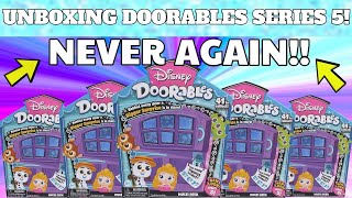 NEVER AGAIN Unboxing Disney Doorables Series 5 Blind Bag Opening [upl. by Muna53]