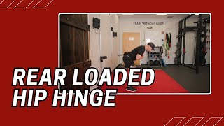 Rear Loaded Hip Hinge  Cable Machine Exercise [upl. by Anaila]