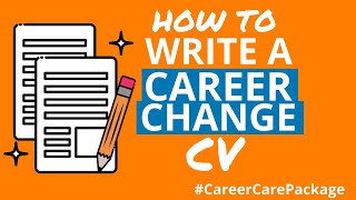 Career Change Resume  Career Change CV  How to make a stand out career change resume   Example [upl. by Mckinney723]