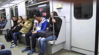 Пранк в метро  subway prank [upl. by Marybella]