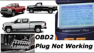 How to Fix an OBD2 Port Thats Not Working on a Silverado or Sierra Truck [upl. by Lokin683]