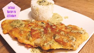 Fried Pangasius Fillet with Curry and Dill Sauce [upl. by Schilling201]