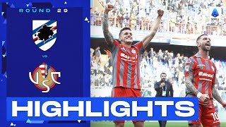 SampdoriaCremonese 23  Incredible scenes at the Marassi Goals amp Highlights  Serie A 202223 [upl. by Etnaud]