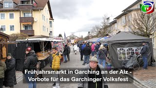 Frühjahrsmarkt 2023 in Garching an der Alz [upl. by Adikam]