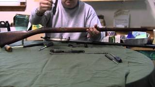 Disassembly German 1888 Commision Rifle Part 1 [upl. by Hough]