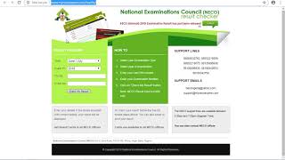 How to check NECO Result  Step By Step Guide [upl. by Eetnod376]