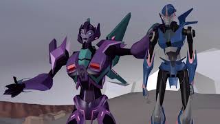 Transformers Prime Galvatrons Revenge Scene 187 amp 188 Unrendered [upl. by Eshman485]