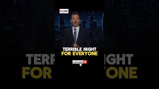 Jimmy Kimmel sheds ACTUAL TEARS about Harris LOSING 🤣 news politics short shorts fyp america [upl. by Airam]