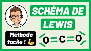 SCHÉMA DE LEWIS ✅ Méthode facile  💪 Doublet liant et non liant 🙂 Seconde  Première  Terminale [upl. by Berkshire17]