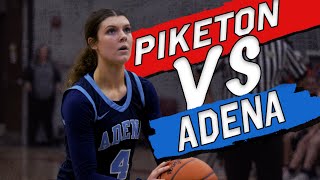 Adena vs Piketon  Girls 🏀 Highlights [upl. by Babita]