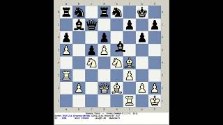 Gareev Timur vs Jones Gawain C  World Chess U14 2001 Oropesa del Mar Spain [upl. by Leahcam890]