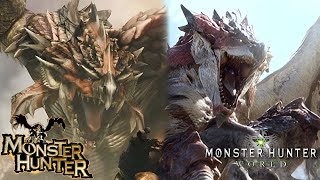 Rathalos theme MH1 version x MHW version [upl. by Kellie189]