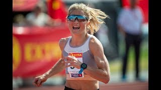 Therese Johaug 322086 10000m at Norwegian Athletics Championships 2019 [upl. by Aleit]