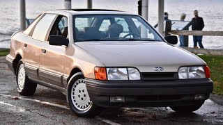 Automotive Failures Ford Misses The Mark With Merkur  The Story of the Merkur XR4Ti and Scorpio [upl. by Auqinahs]