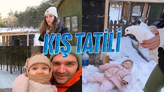 Ispartada bir kış tatili  Nisan’s Vlog [upl. by Aicilaf422]