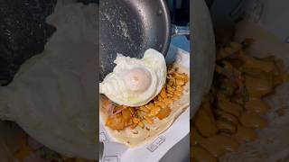 Have you ever tried a CHILAQUILES TACO tacos chilaquiles lasvegas [upl. by Annekcm]