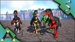 MUTATED TROODON PACK BREEDING FOR TROODON MUTATIONS  Ark RAGNAROK DLC Gameplay E34 [upl. by Seravat]