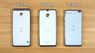 UFS 30 VS UFS 21  Speed Test Comparison 【Known Mobile】 [upl. by Rhona]