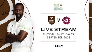 LIVE  Surrey v Northamptonshire – LV County Championship – Day 1 [upl. by Ahrat450]