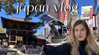 Tokyo Vlog 1 🇯🇵  Shibuya Yoyogi Park Meiji Shrine amp a Storytime 👀 [upl. by Dur373]