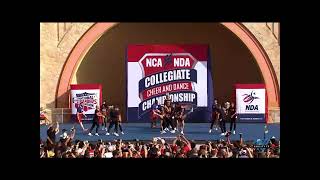 Navarro College Advanced Large Coed Junior College Daytona NCA 2023 Cheer [upl. by Nosnorb]