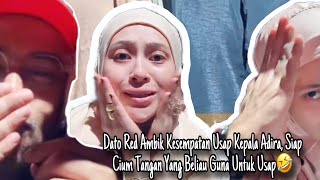 Dato Red Ambik Kesempatan Usap Kepala Adira Siap Cium Tangan Yang Beliau Guna Untuk Usap🤣 [upl. by Pucida419]