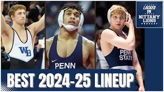 Projecting Penn State wrestlings  best  possible starting lineup in 202425 [upl. by Nnayt]