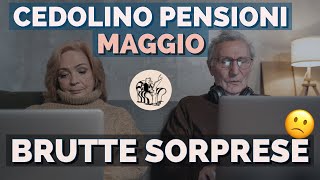 PENSIONI 👉 ARRIVATO IL CEDOLINO DI MAGGIO ANCORA TRATTENUTE 💸 🤷‍♂️ [upl. by Ailina]