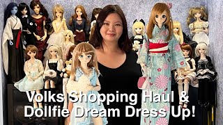 Dollfie Dream Dress Up Volks Yukata  2 Methods [upl. by Akem]